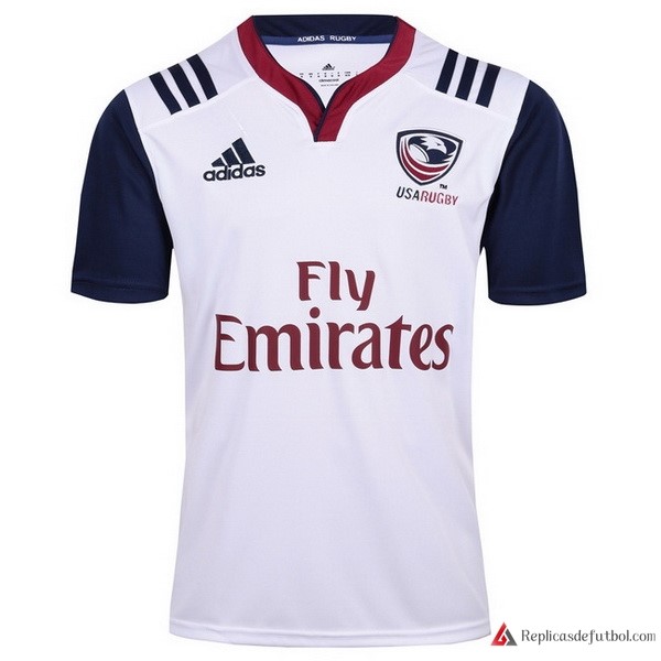 Camiseta Estados Unidos Primera equipación 2017-2018 Blanco Rugby